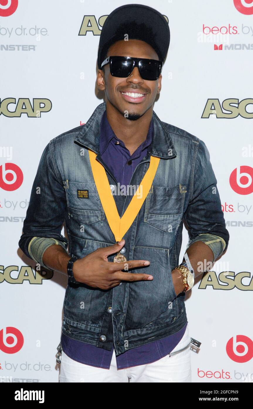 Nate Walka attend arrivals for the 23rd annual ASCAP Rhythm & Soul Awards at The Beverly Hilton hotel on June 25, 2010 in Los Angeles, California. Stock Photo