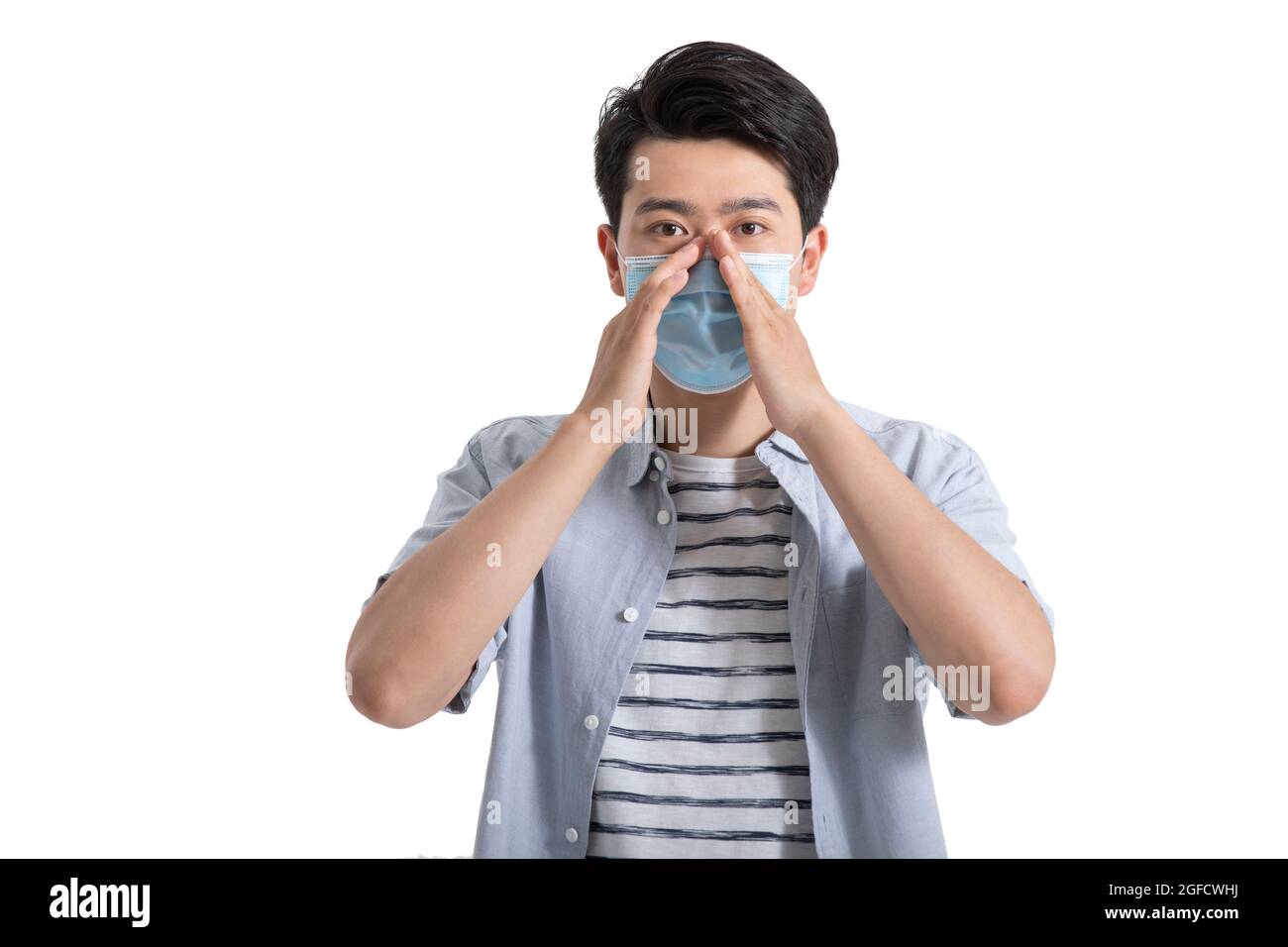 Asian young man white surgical hi-res stock photography and images - Alamy