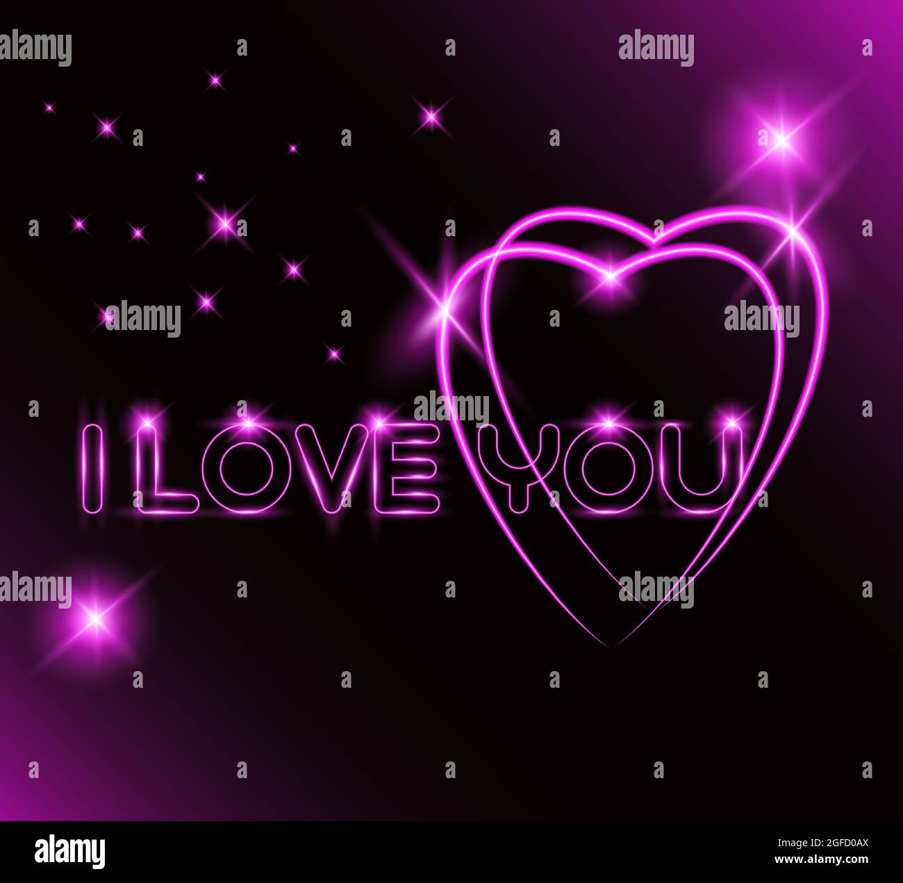 Love vector background illustration, great for presentation backgrounds