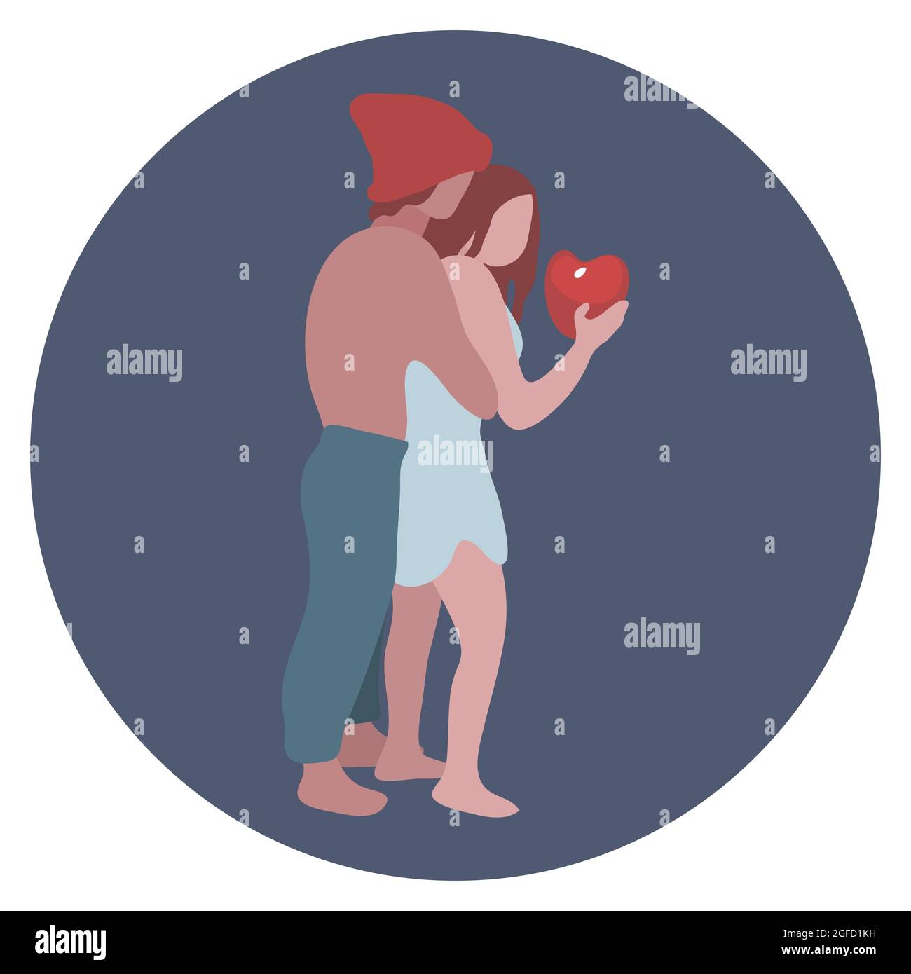 Couple making love Illustration Stock Vector Image & Art - Alamy
