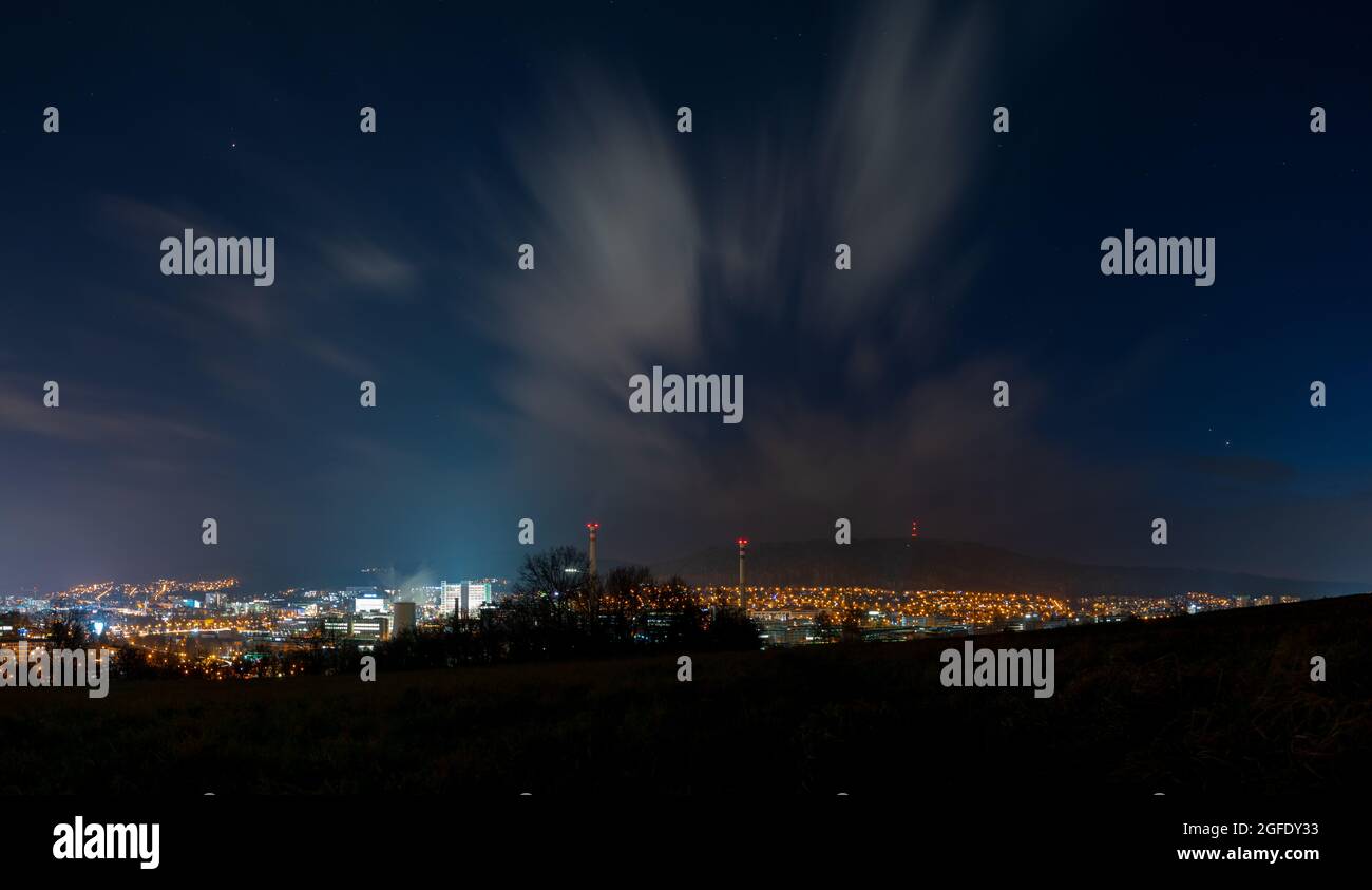 City nightscape Stock Photo