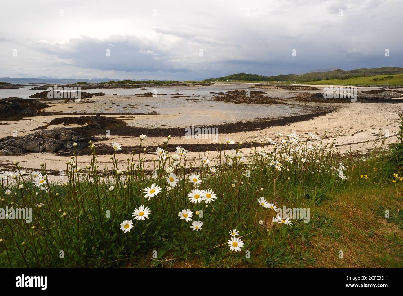 Scozia spiaggia Stock Photo