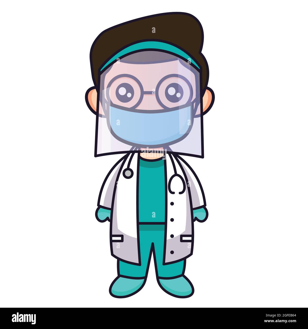 The doctor cartoon hi-res stock photography and images - Alamy