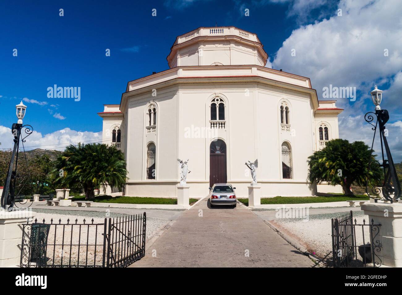 Church in El Cobre village, Cuba Stock Photo Alamy