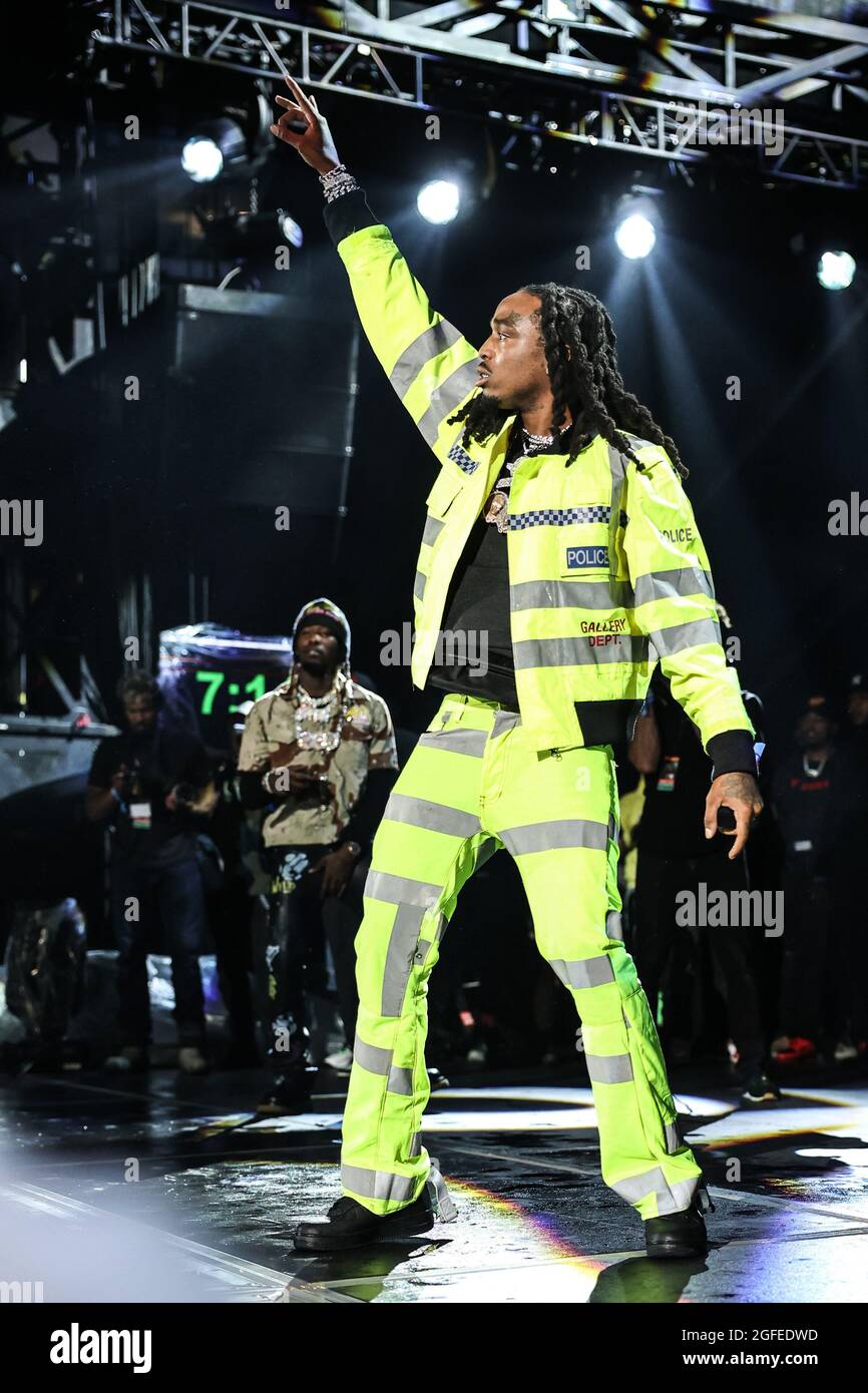 East Rutherford, New Jersey, USA. 22nd Aug, 2021. Migos at Hot 97 Summer Jam 2021 at Met Life Stadium on August 22, 2021 in East Rutherford, New Jersey. Credit: Raymond Alston/Media Punch/Alamy Live News Stock Photo
