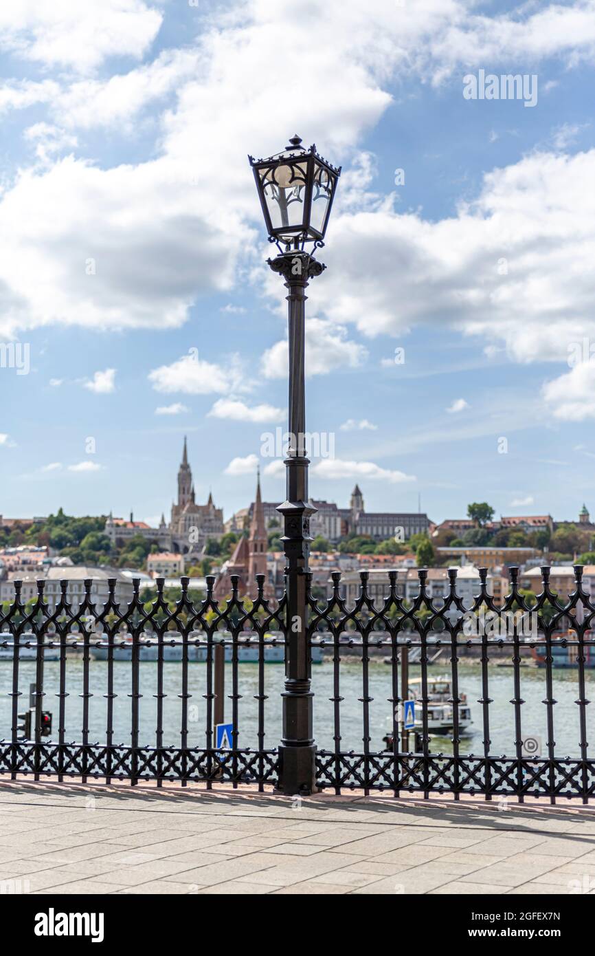 On bridge street lamp scenery hi-res stock photography and images - Alamy