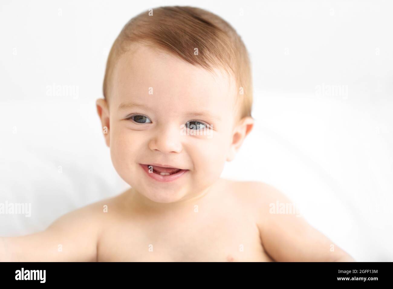 Cute baby, closeup Stock Photo - Alamy