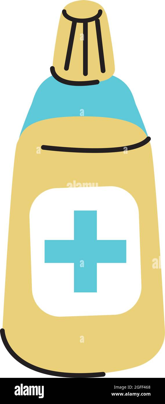 spray medical bottle Stock Vector Image & Art - Alamy