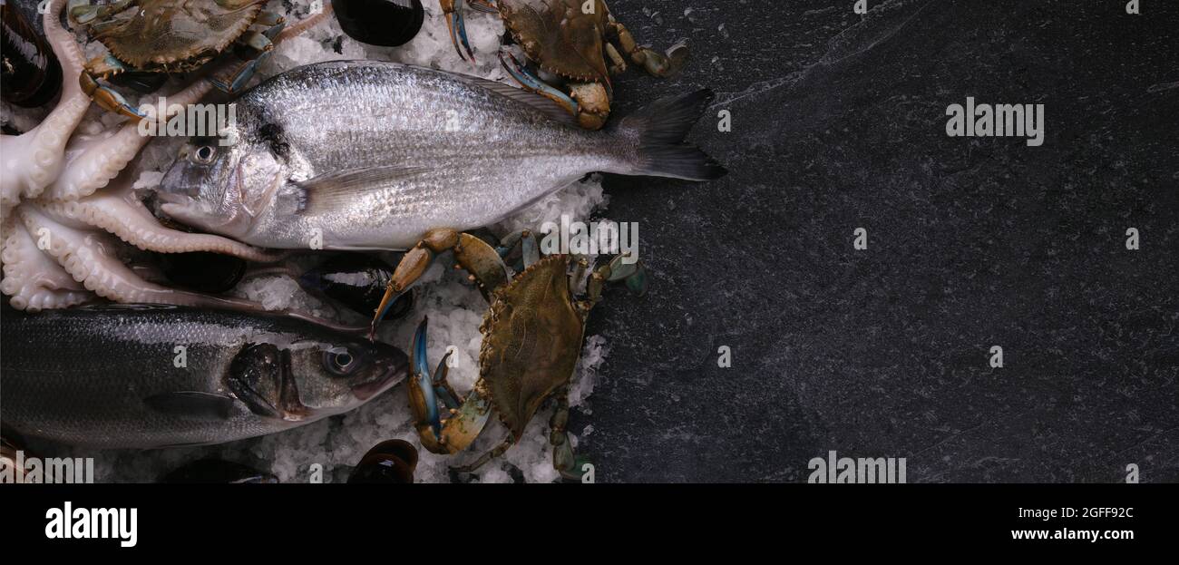 Mock seafood hi-res stock photography and images - Alamy