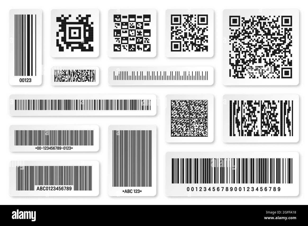 Barcodes bar codes bar codes Cut Out Stock Images & Pictures Alamy