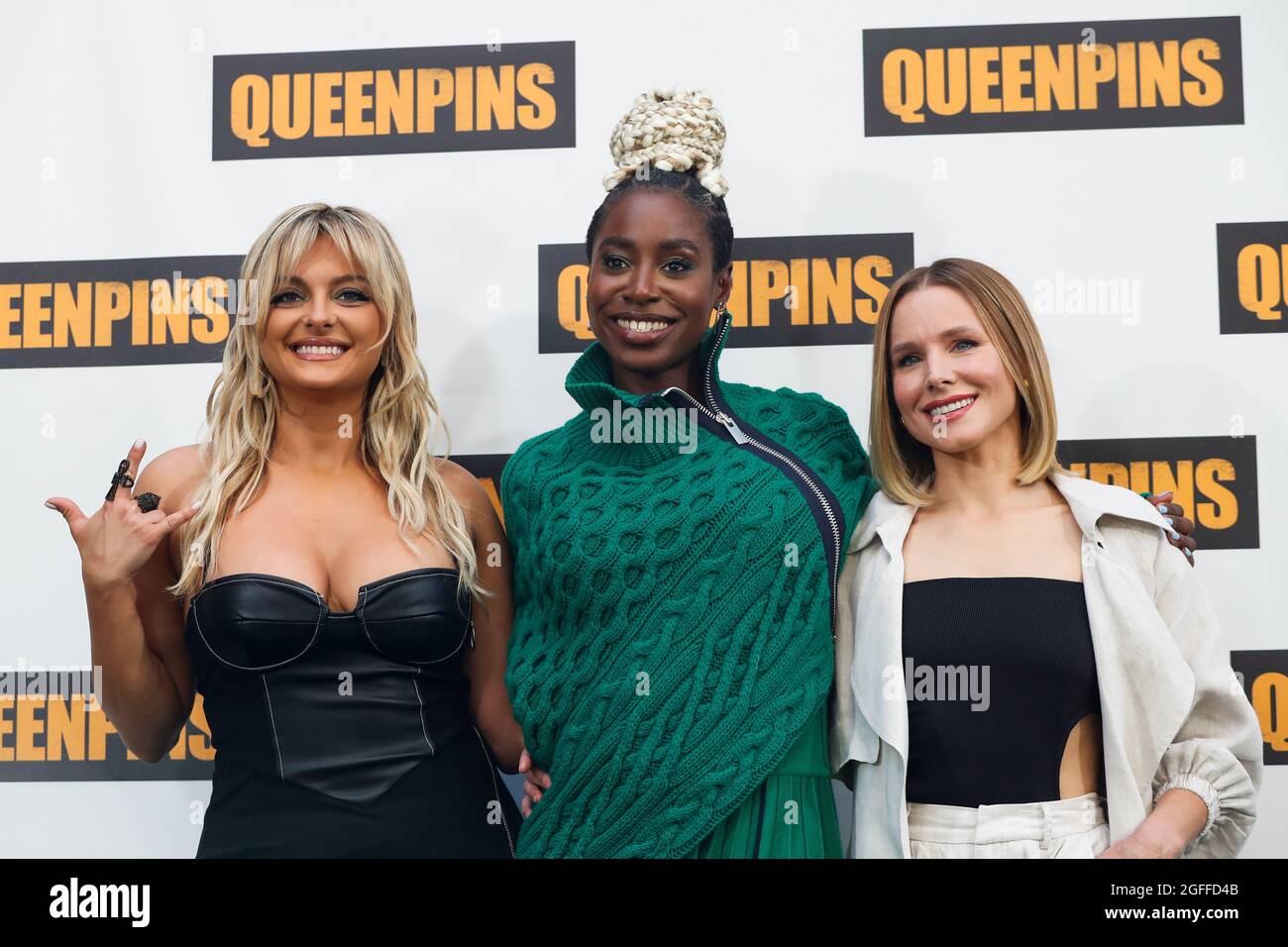 Cast Members Kristen Bell Kirby Howell Baptiste And Bebe Rexha Attend A Photo Call For The Film Queenpins In Los Angeles California U S August 25 21 Reuters Mario Anzuoni Stock Photo Alamy Cast Members Kristen Bell Kirby Howell Baptiste And Bebe Rexha Attend A Photo Call For The Film Queenpins In Los Angeles California U S August 25 21 Reuters Mario Anzuoni Stock Photo Alamy