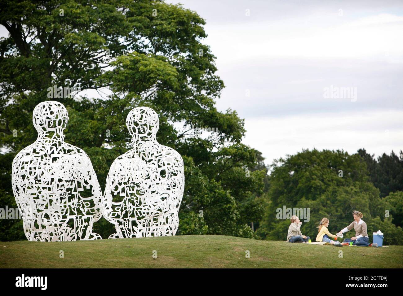 Yorkshire Sculpture Park Stock Photo Alamy