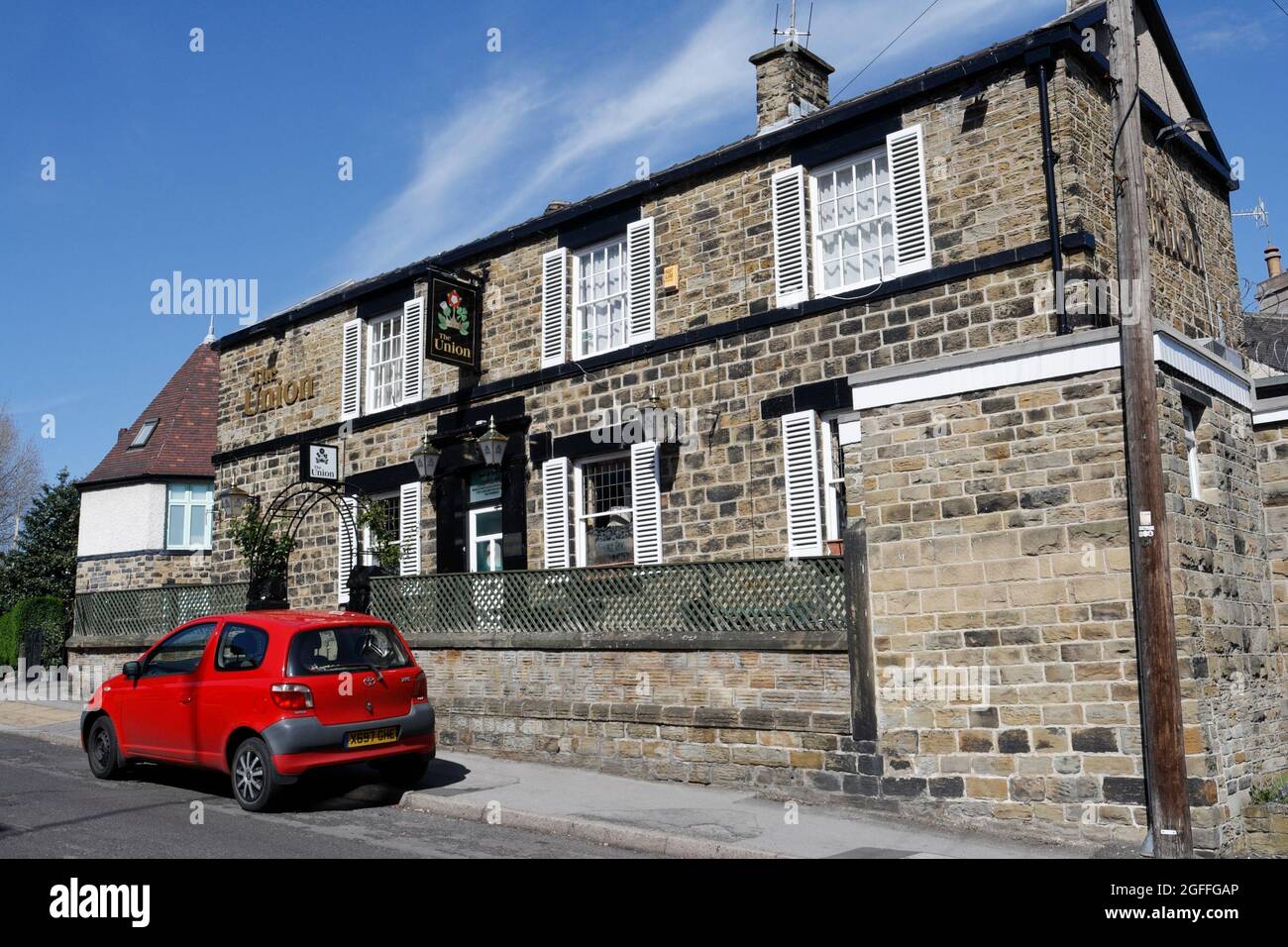 The Union public house in Nether Edge in Sheffield England, English pub