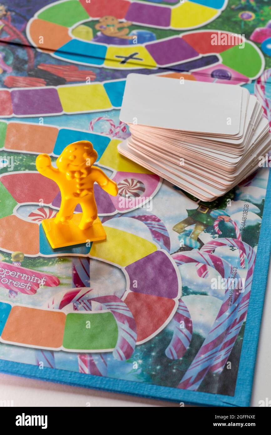 Candy Land is a classic beginner game for kids age 3+, USA Stock Photo Alamy