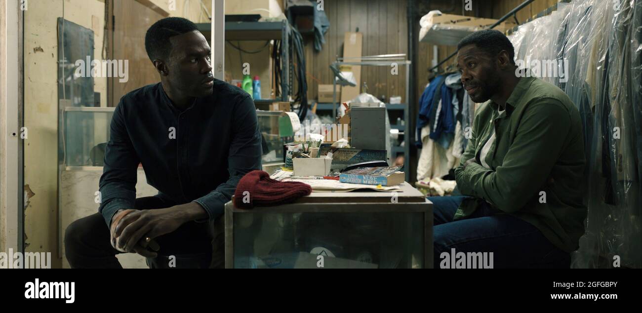 CANDYMAN, from left Yahya AbdulMateen II, Colman Domingo, 2021