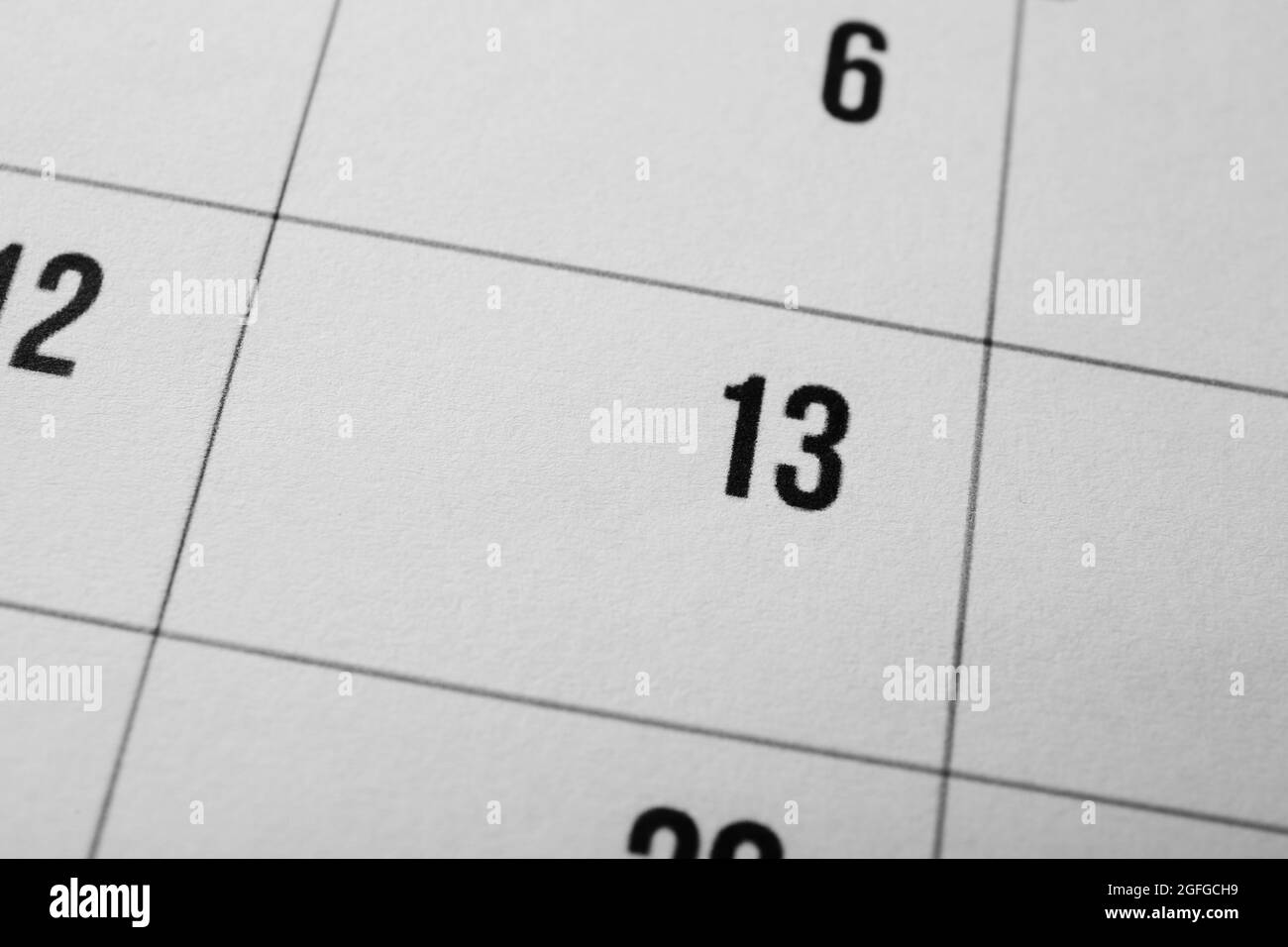 Calendar dates, close up Stock Photo Alamy