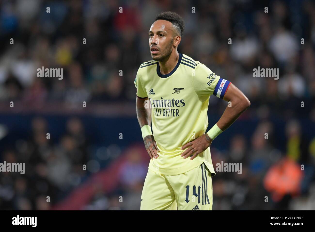 Pierre-Emerick Aubameyang #14 of Arsenal in action during the game Stock  Photo - Alamy