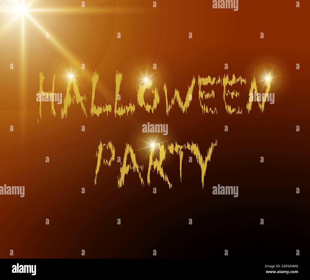 halloween party text effect vector 2021, great for halloween party invitations, greeting cards, halloween party posters. t-shirt printing Stock Vector