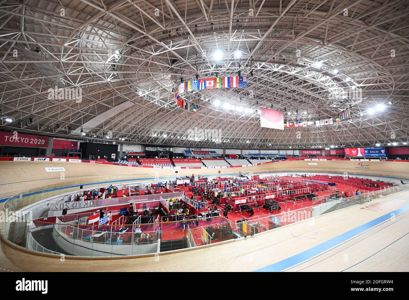 Shizuoka, Japan. Credit MATSUO. 25th Aug, 2021. General view inside