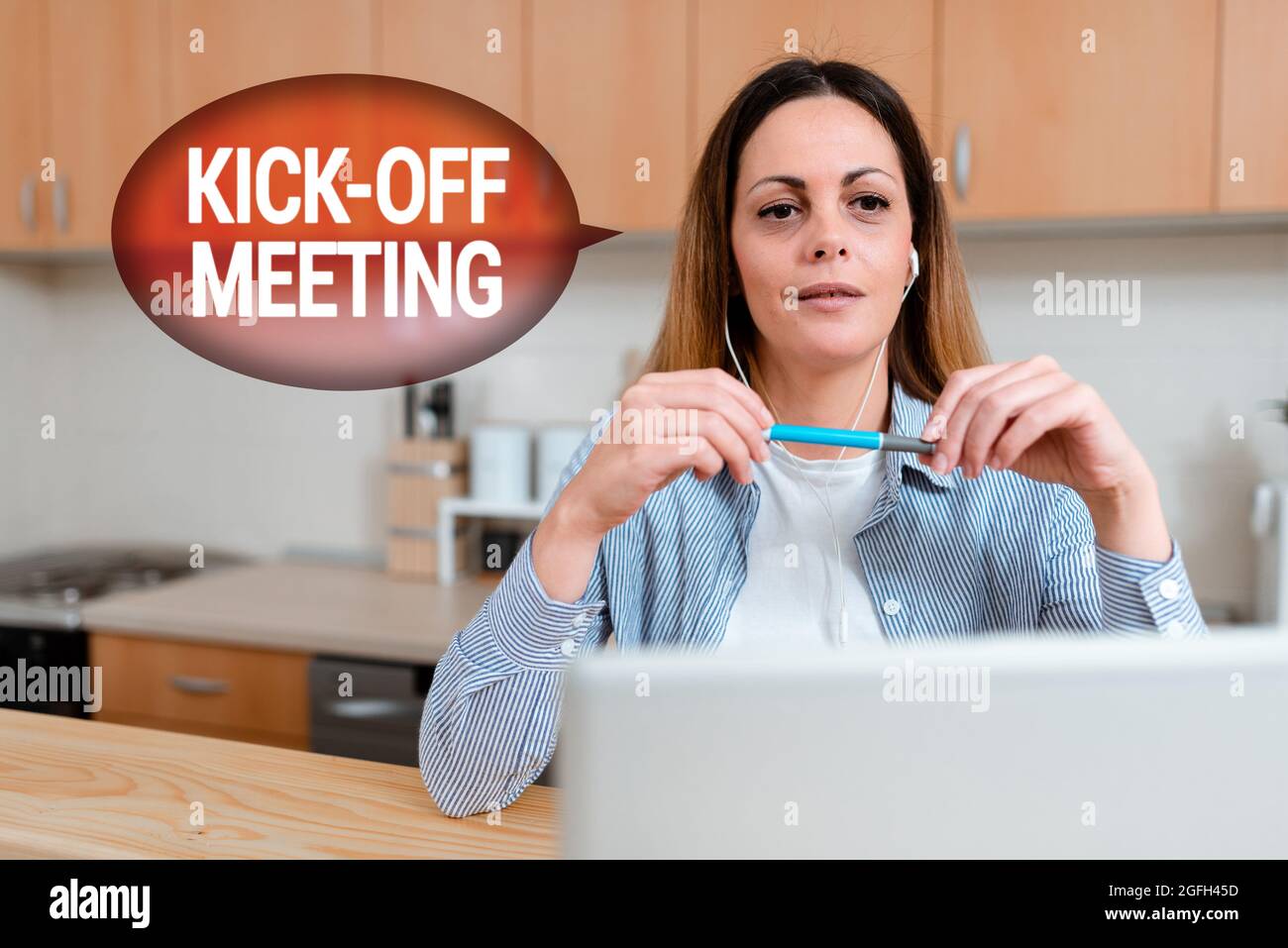 Inspiration showing sign Kick Off Meeting. Word Written on first ...