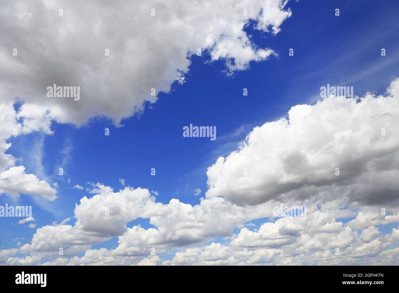 Beautiful cloudy sky background Stock Photo - Alamy