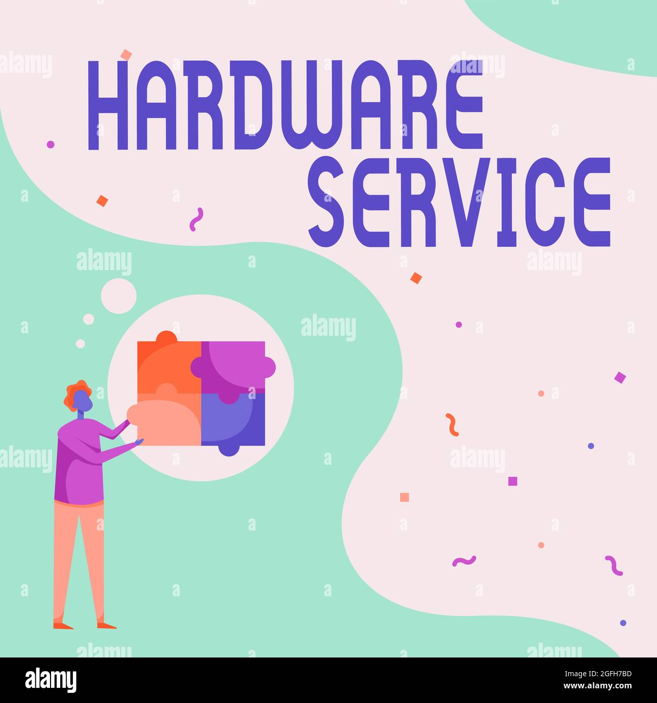 Inspiration showing sign Hardware Service. Business overview act of ...