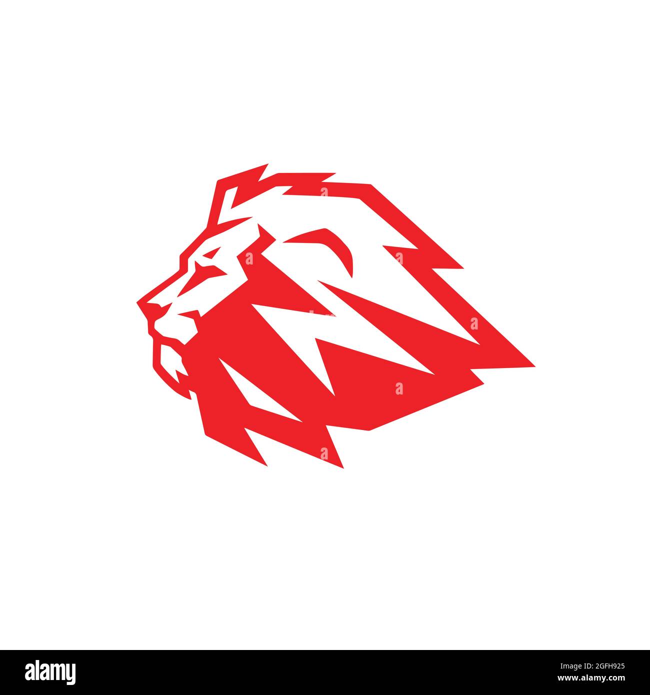 Red Lion Logo Vector Stock Vector Image & Art Alamy