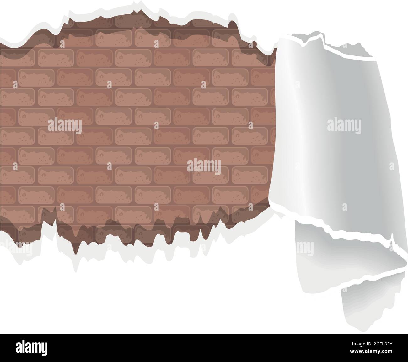Deteriorated wall Stock Vector Images - Alamy