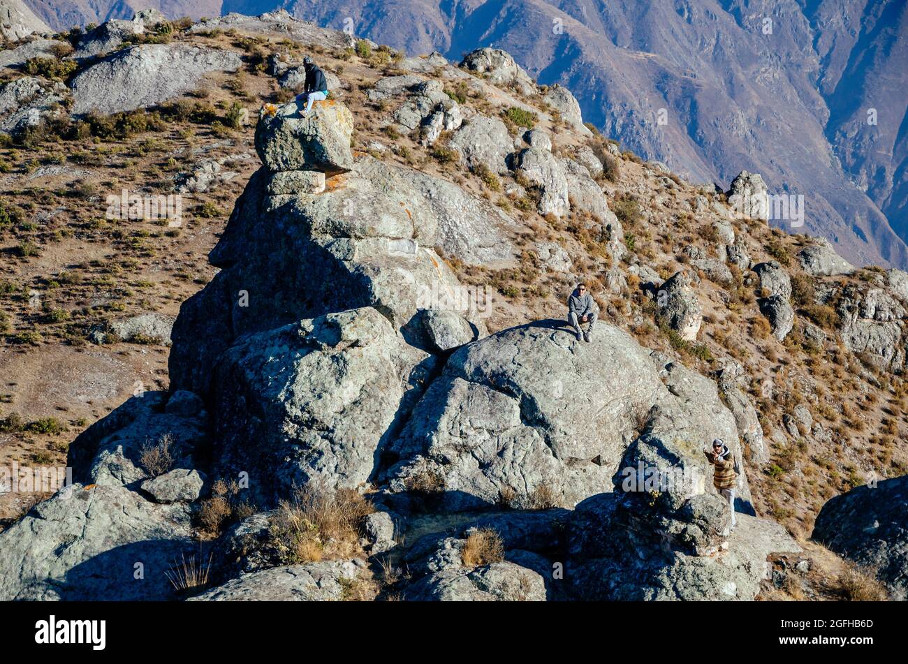 Happy hiker silhouette hi-res stock photography and images - Alamy
