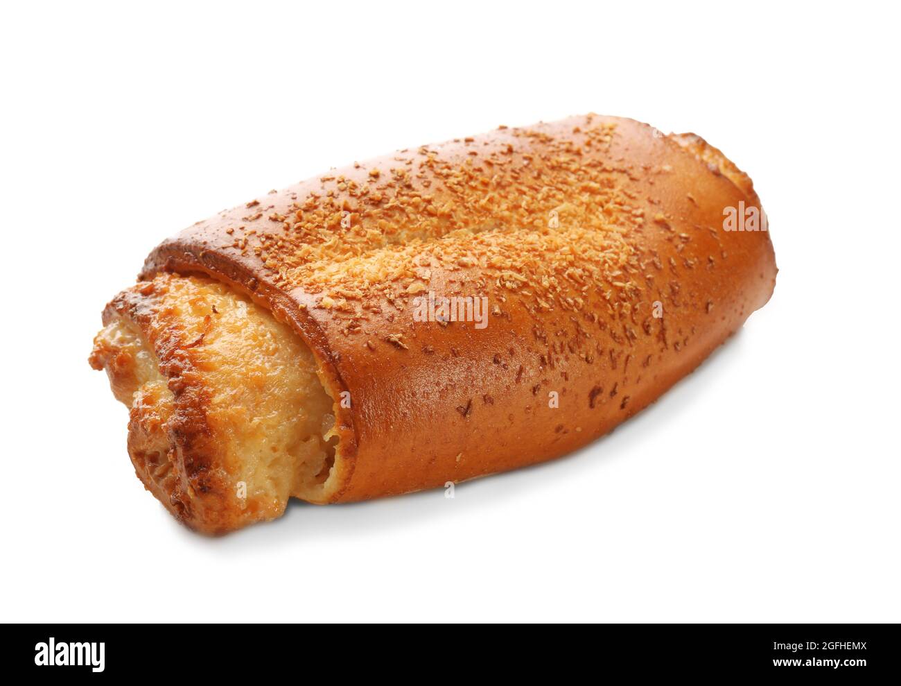 Sweet tasty pastry isolated on white Stock Photo - Alamy