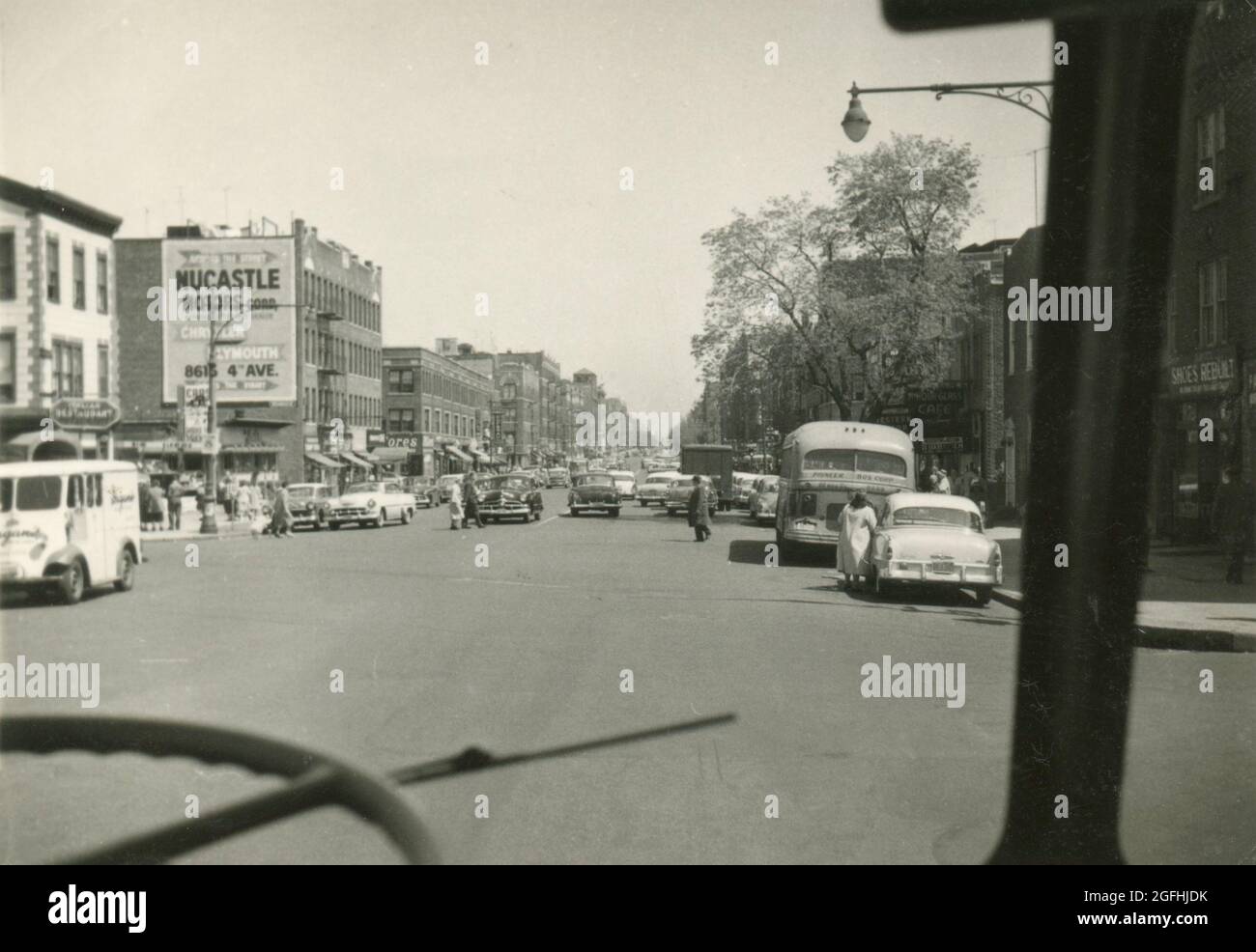 New york brooklyn 1950s hi-res stock photography and images - Alamy