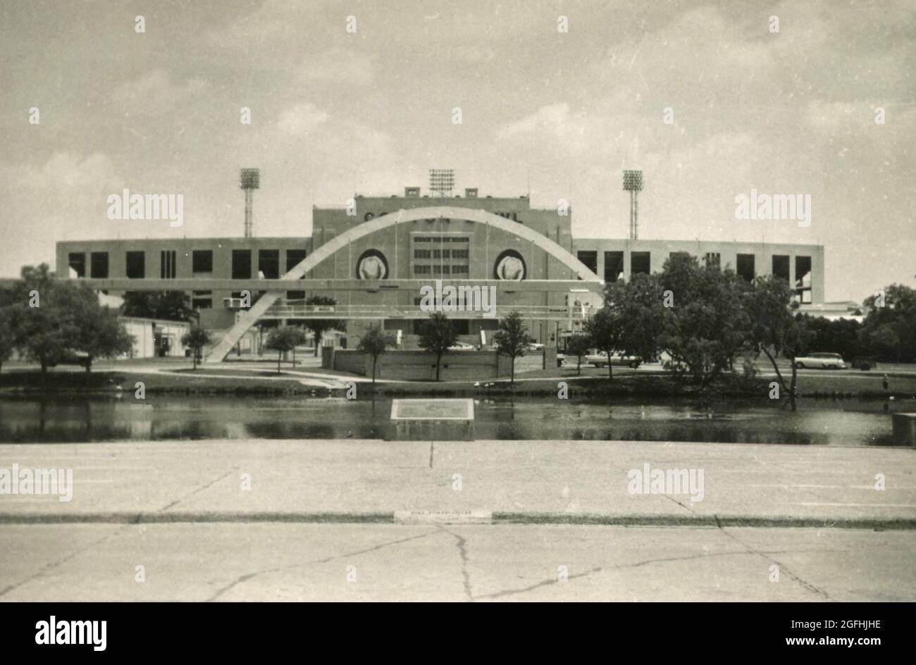Cotton Bowl building, former stadium of the Dallas Cowboys, Texas, USA