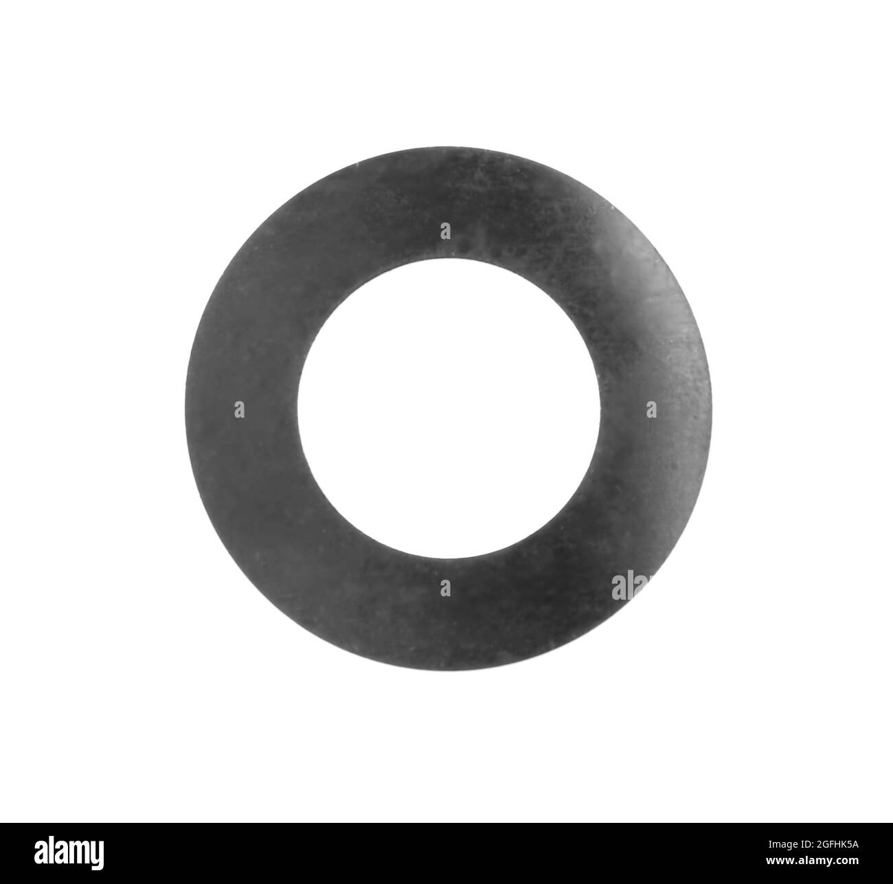 Rubber gasket, isolated on white Stock Photo Alamy