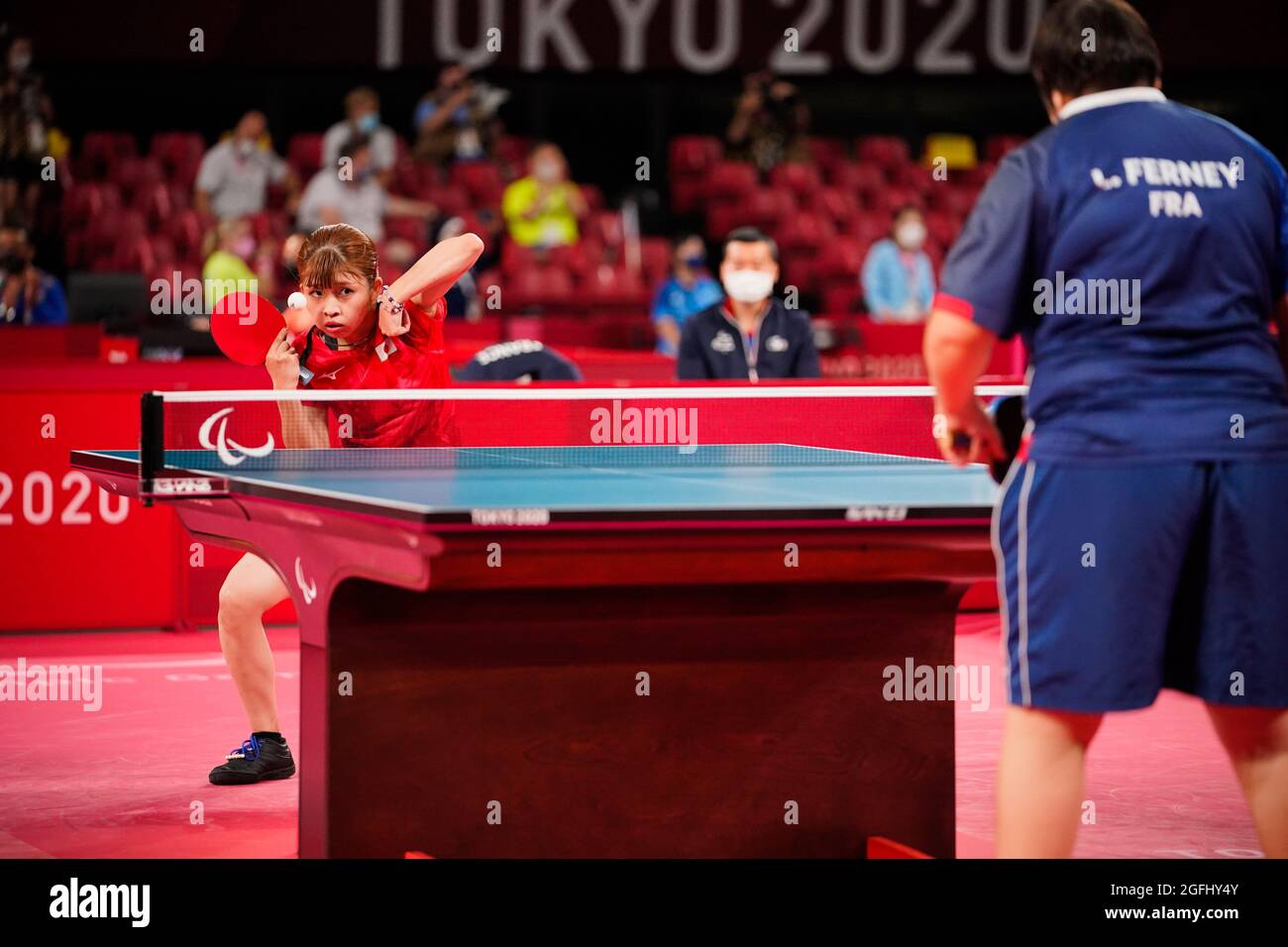 Tokyo, Japan. 26th Aug, 2021. Kanami Furukawa (JPN) Table Tennis
