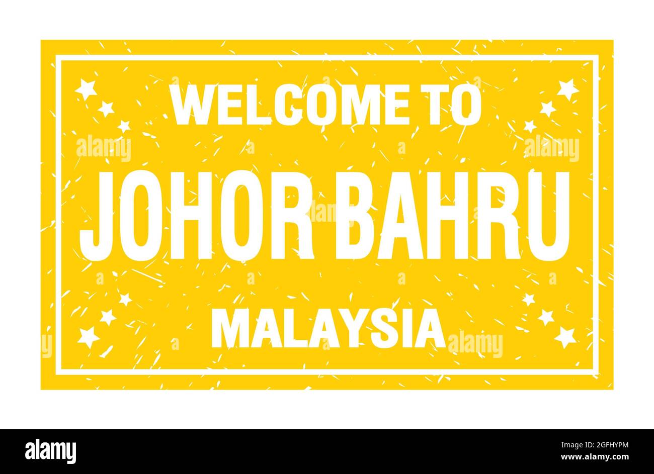 Welcome To Johor Bahru Malaysia Words Written On Red Round Badge Stamp Stock Photo Alamy