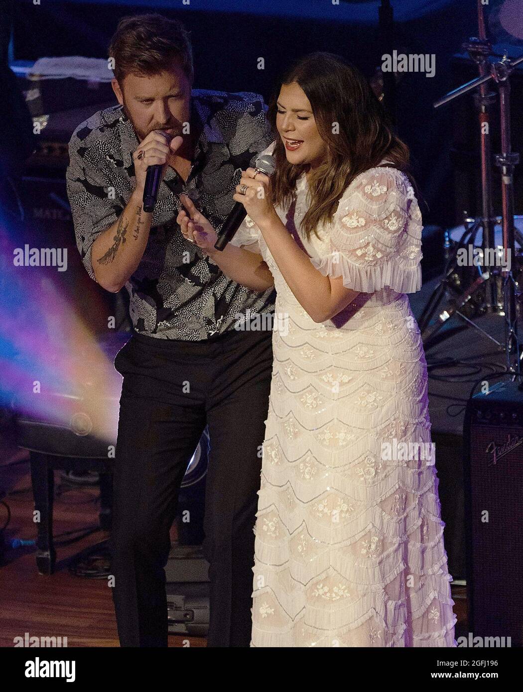 Charles Kelley, Hillary Scott of Lady A perform at the 14th Annual ACM