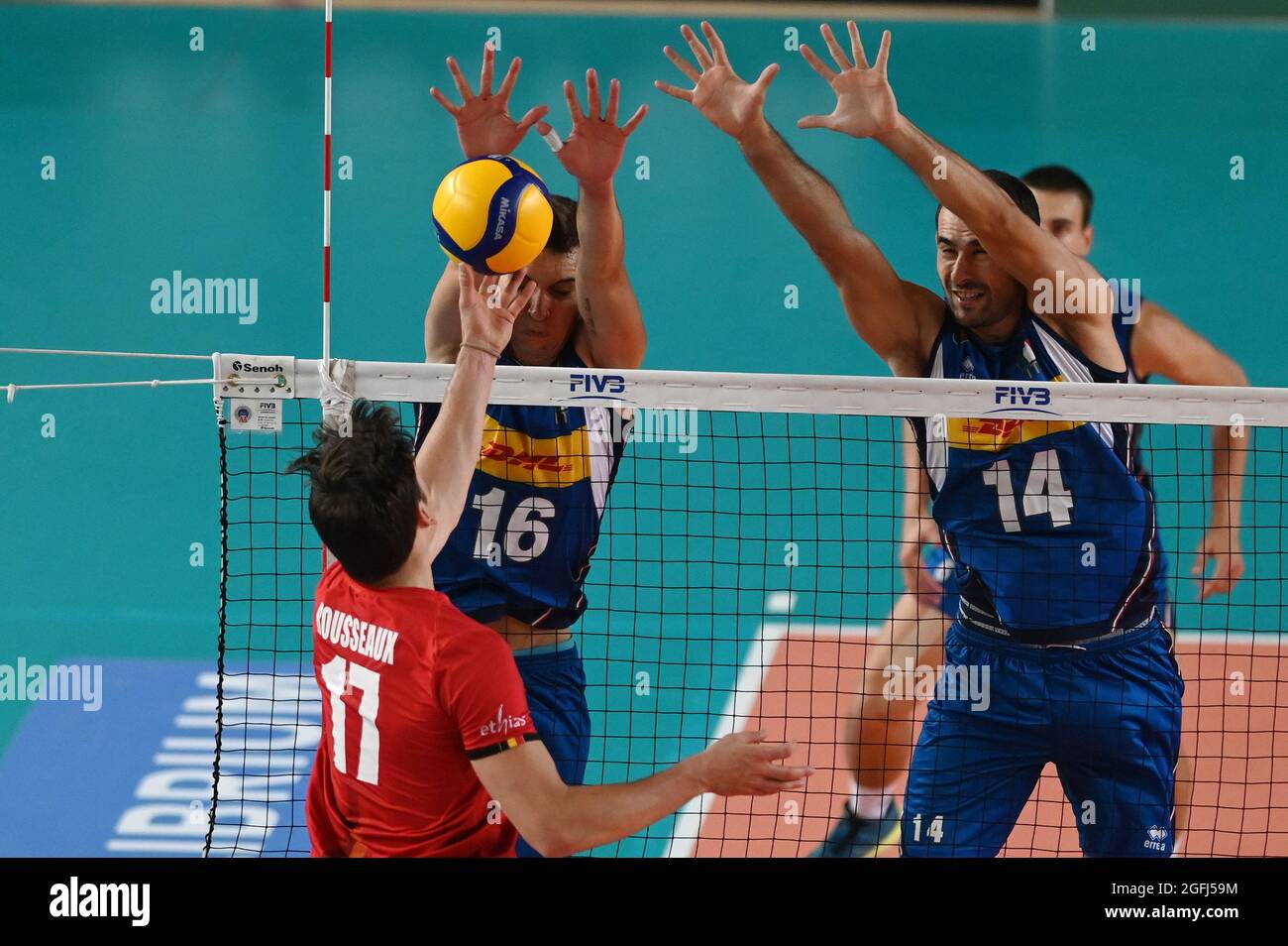 Grana Padano Arena, Mantova, Italy, August 25, 2021, Tomas Rousseaux ...