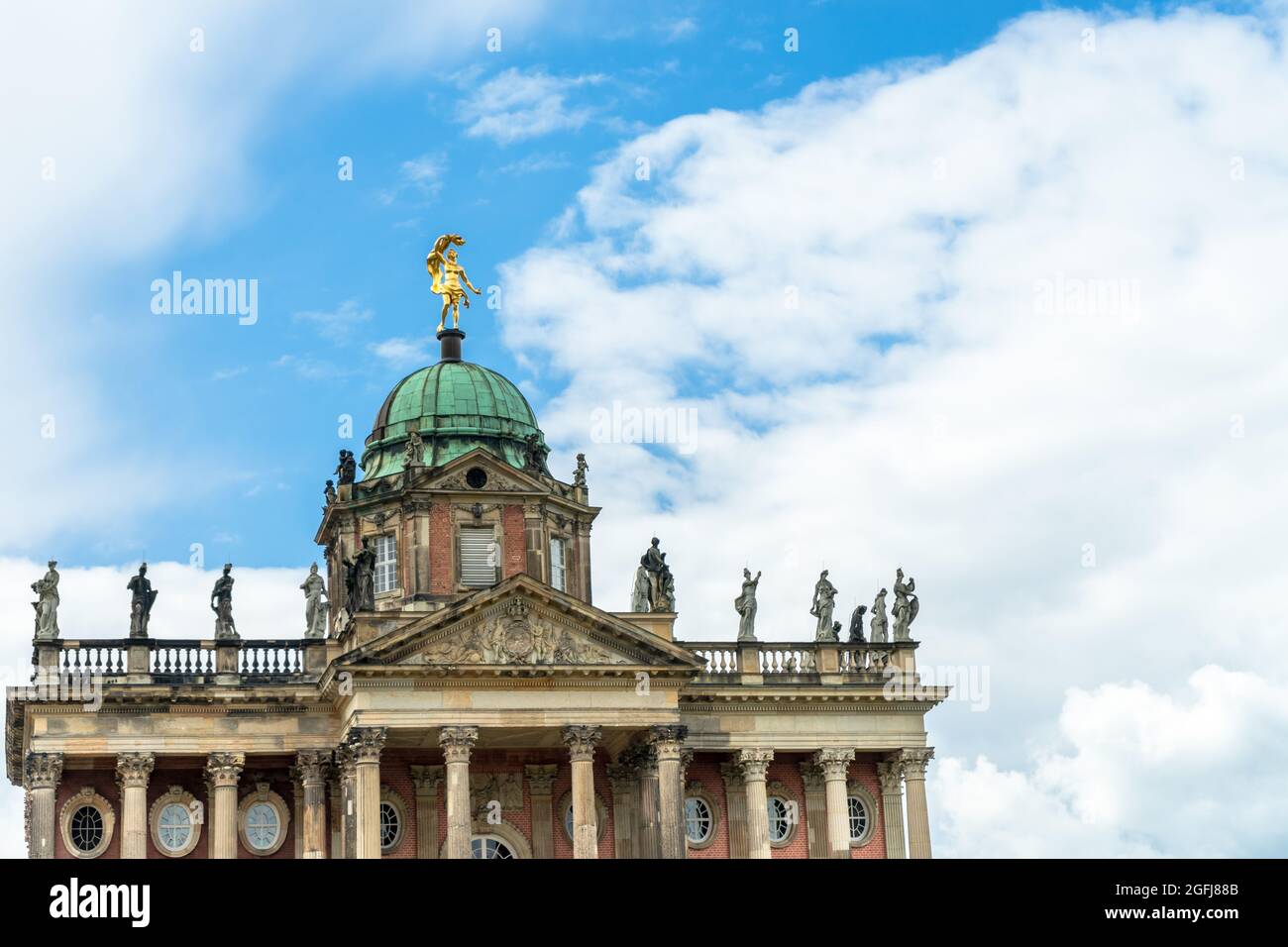The beautiful historic city of Potsdam in Germany is known for its ...