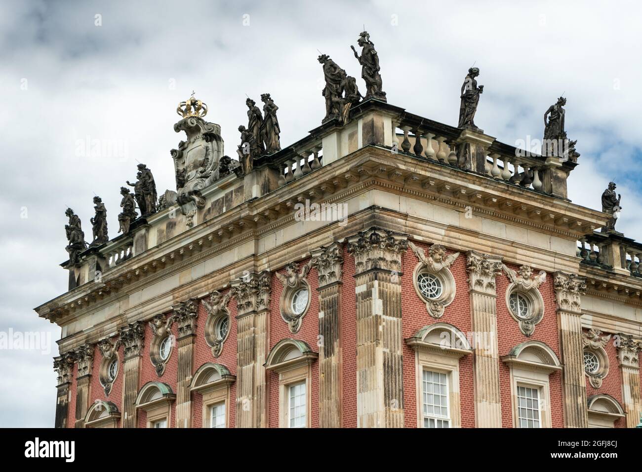 The beautiful historic city of Potsdam in Germany is known for its ...