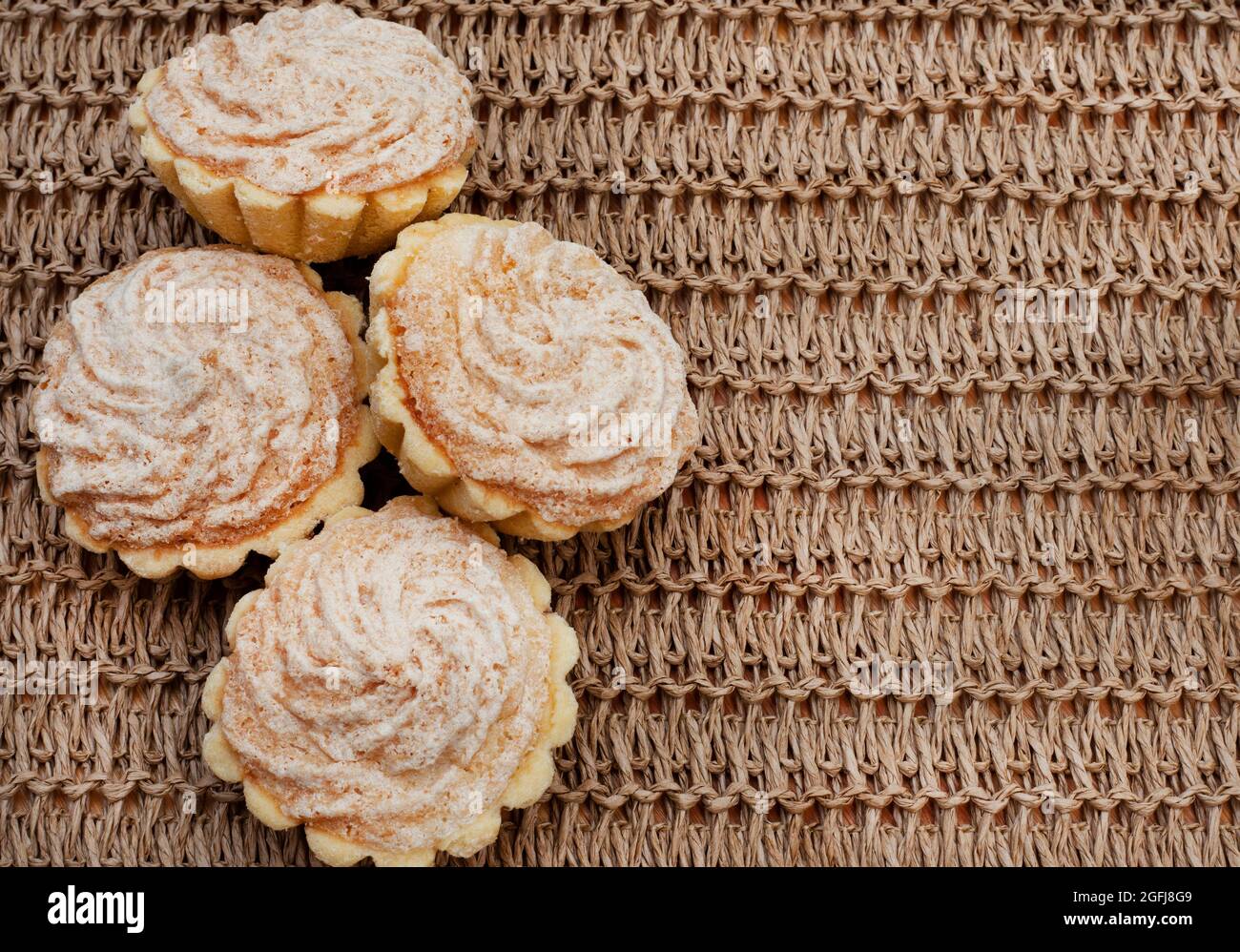 South African Hertzog cookies Stock Photo Alamy
