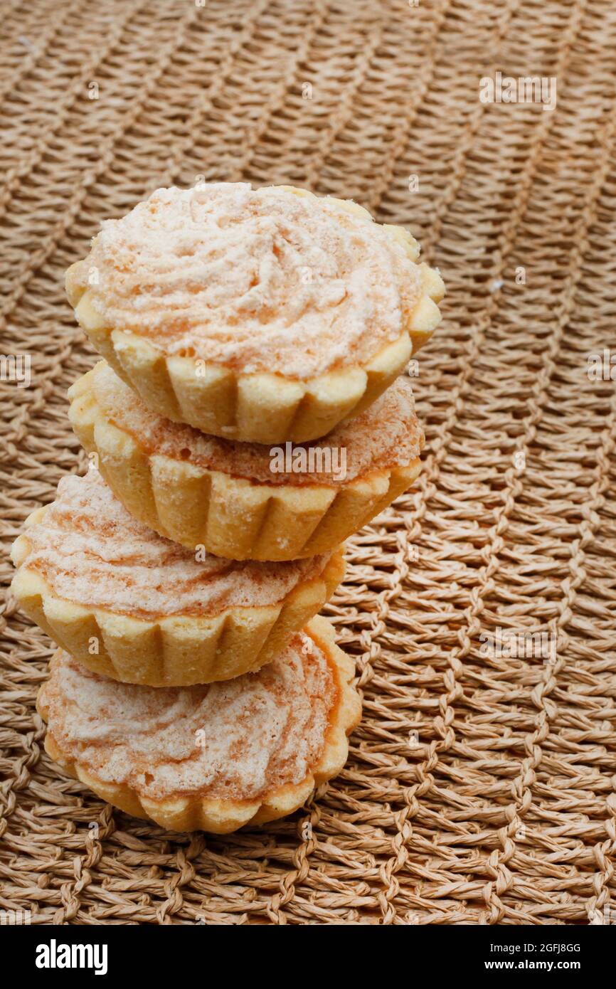 South African Hertzog cookies Stock Photo Alamy