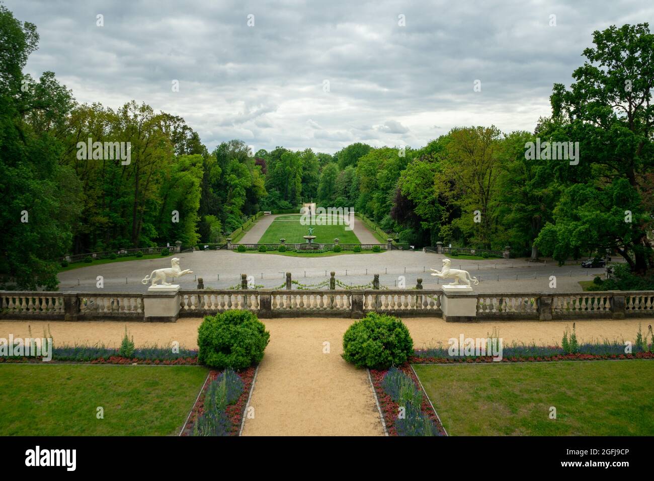 The beautiful historic city of Potsdam in Germany is known for its ...