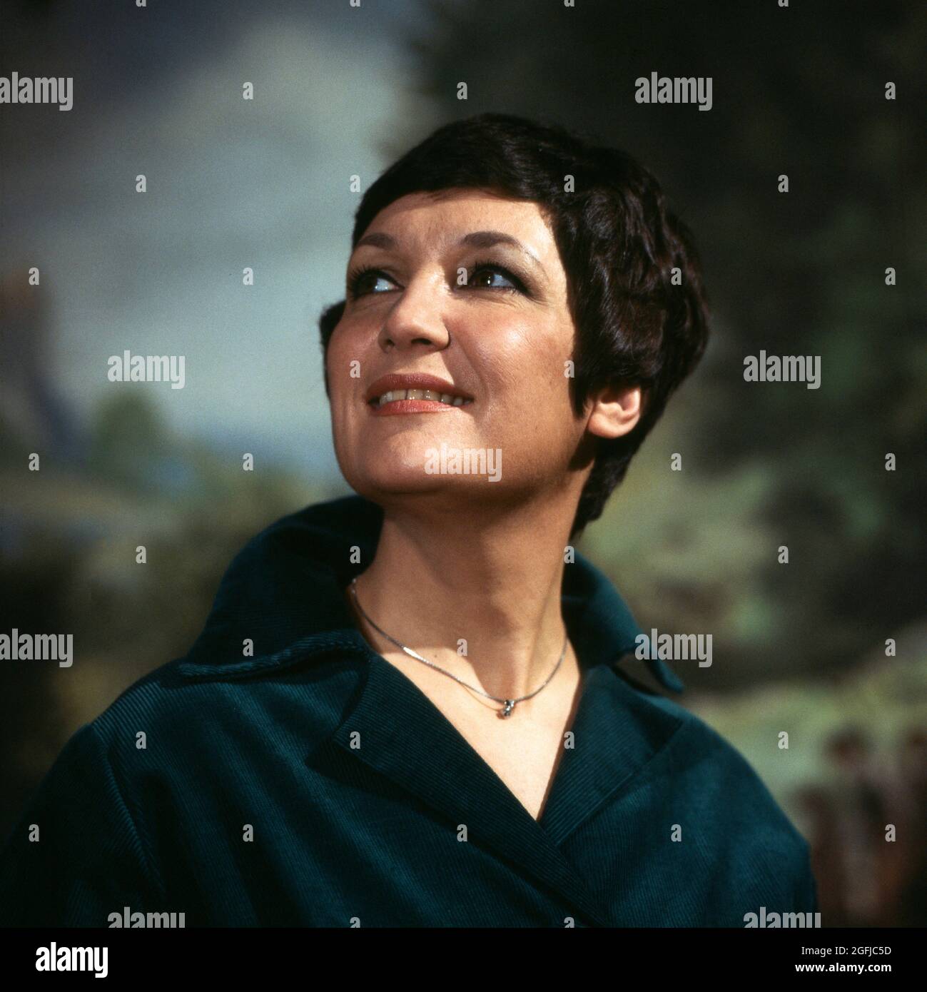 Edda Moser, berühmte deutsche Opernsängerin, Sopranistin, Portrait 1979 ...