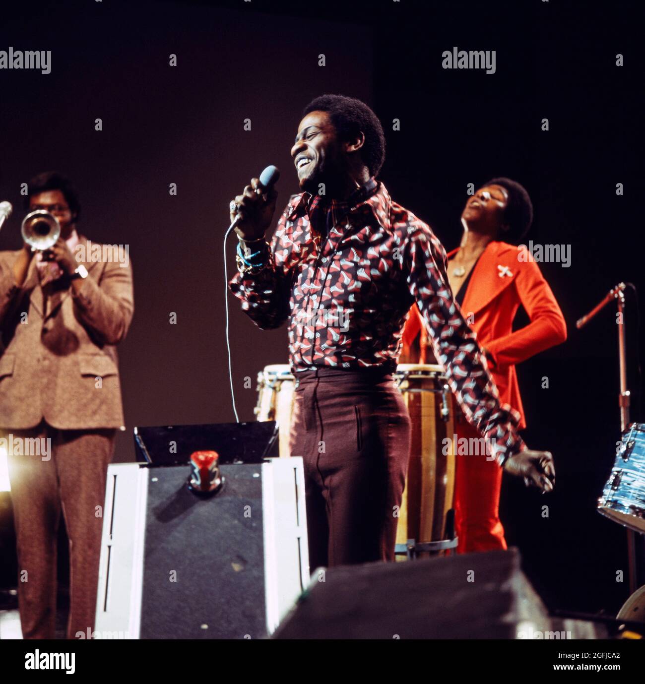 Al Green, amerikanischer Soul, Rythm and Blues Sänger, bei einem