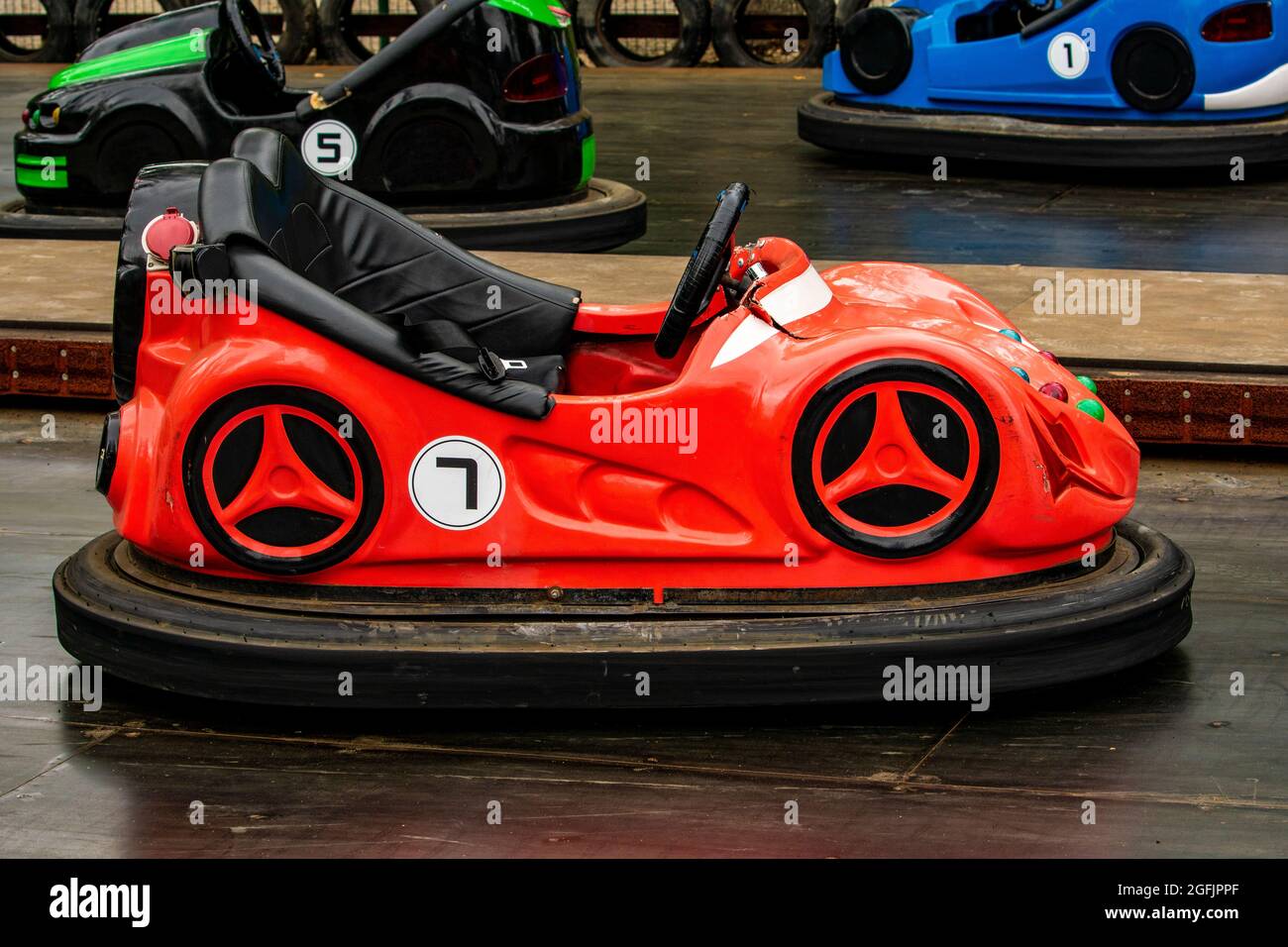 Amusement park toy cars hi-res stock photography and images - Page