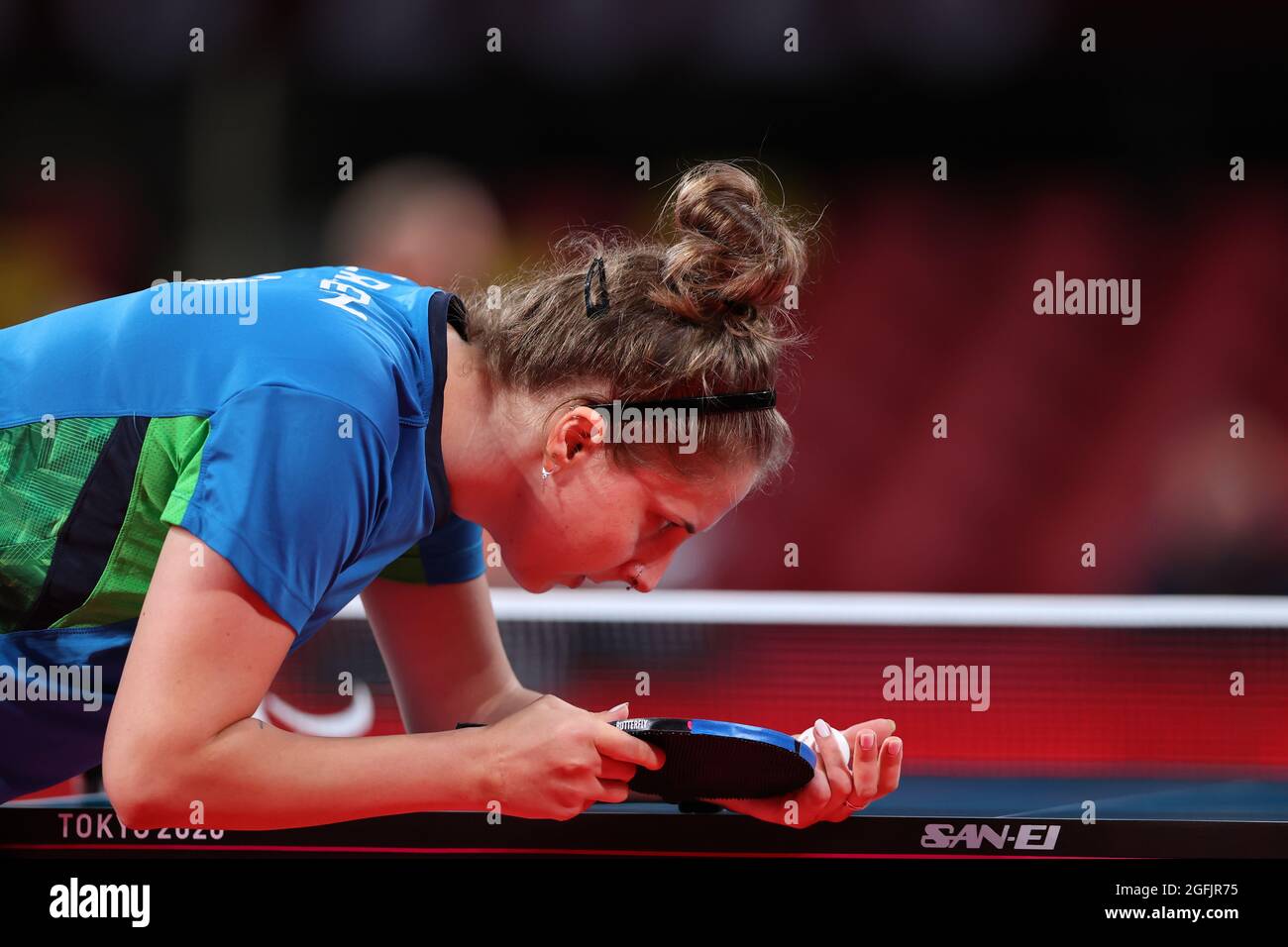 Tokyo, Japan. 25th Aug, 2021. RAUEN Danielle (BRA) Table Tennis : Women ...