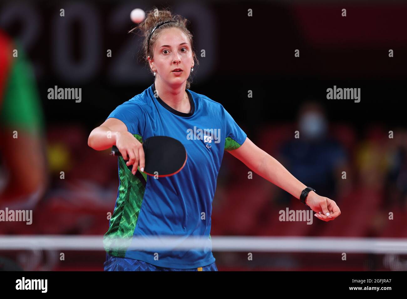 Tokyo, Japan. 25th Aug, 2021. RAUEN Danielle (BRA) Table Tennis : Women ...