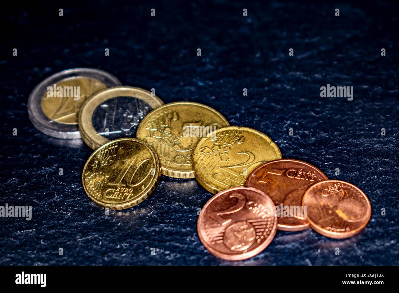 European coins hi-res stock photography and images - Alamy