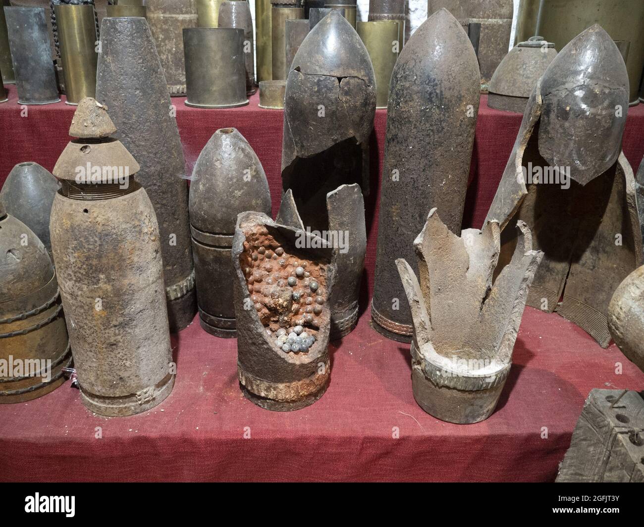 first world war wwi bomb detail Stock Photo Alamy