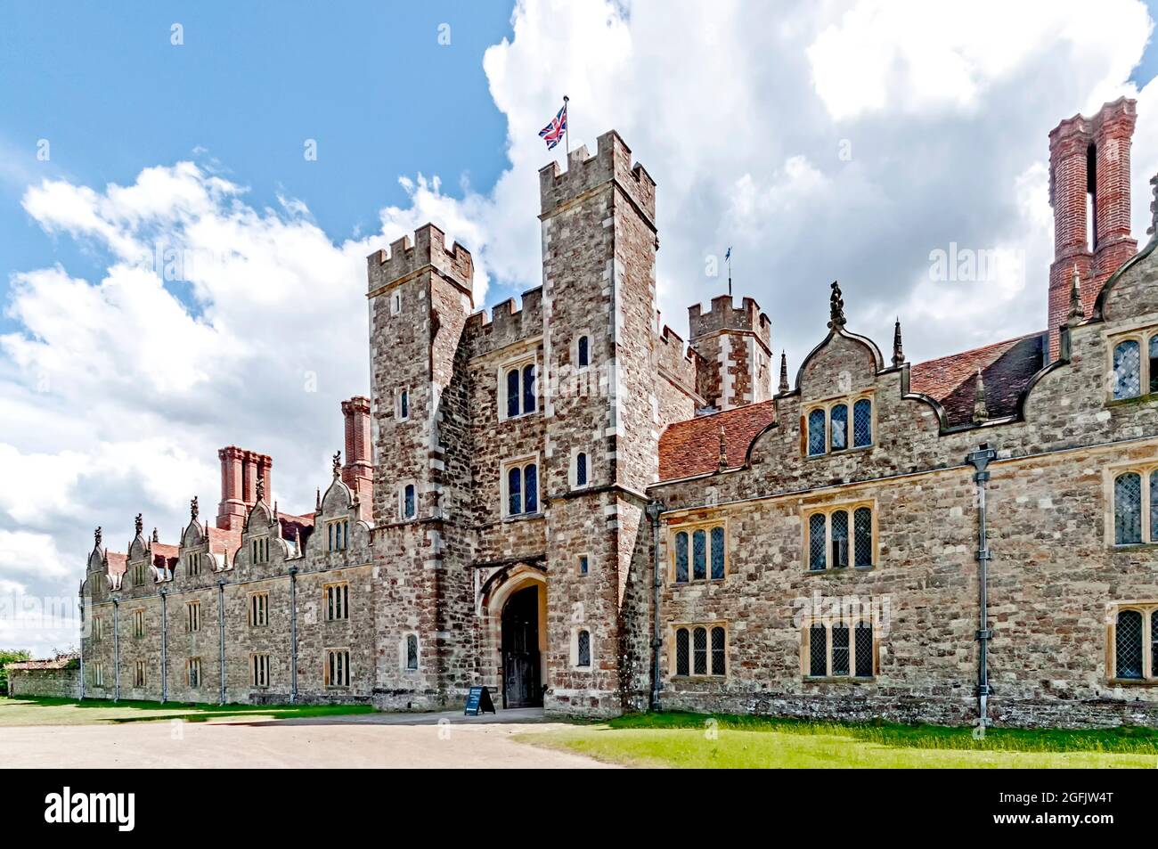 Knole House (Kent, England) Home of the Sackville Family Stock Photo